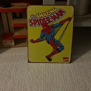 The amazing Spider-Man sign